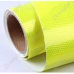 Reflective Sheeting - Fluorescent Yellow Reflective Honeycomb PVC Vinyl Sheeting